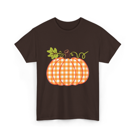 Pumpkin Patch Fall Pumpkin T-Shirt - Dark Chocolate