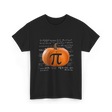 Pumpkin Pi Math Pumpkin T-Shirt - Black
