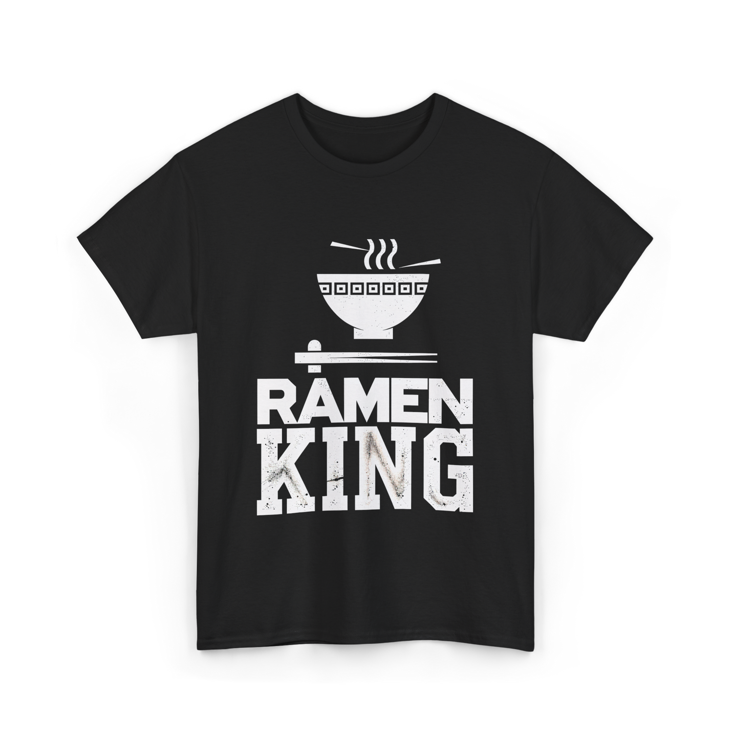Ramen King Ramen Noodles T-Shirt - Black