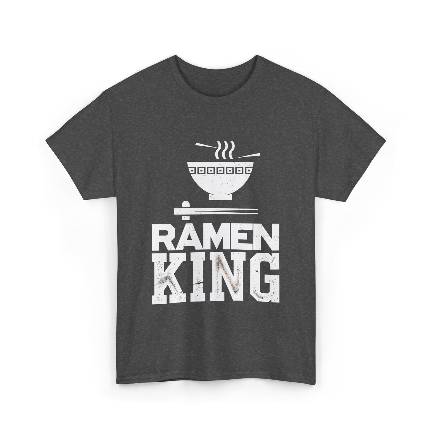 Ramen King Ramen Noodles T-Shirt - Dark Heather