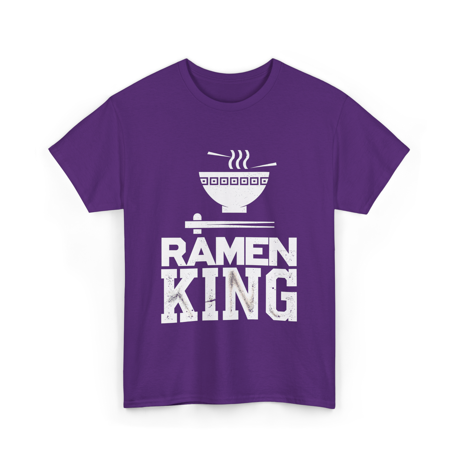 Ramen King Ramen Noodles T-Shirt - Purple