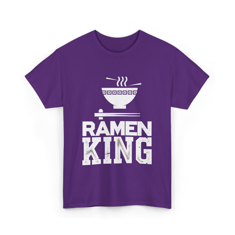 Ramen King Ramen Noodles T-Shirt - Purple