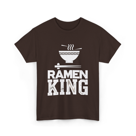 Ramen King Ramen Noodles T-Shirt - Dark Chocolate