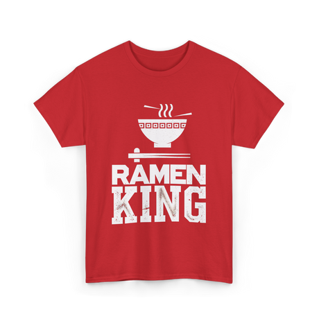 Ramen King Ramen Noodles T-Shirt - Red