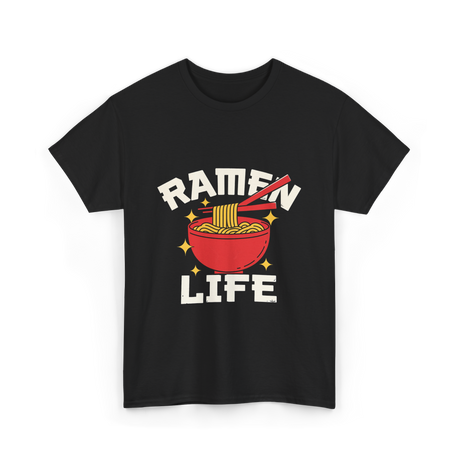 Ramen Life Ramen Noodles T-Shirt - Black