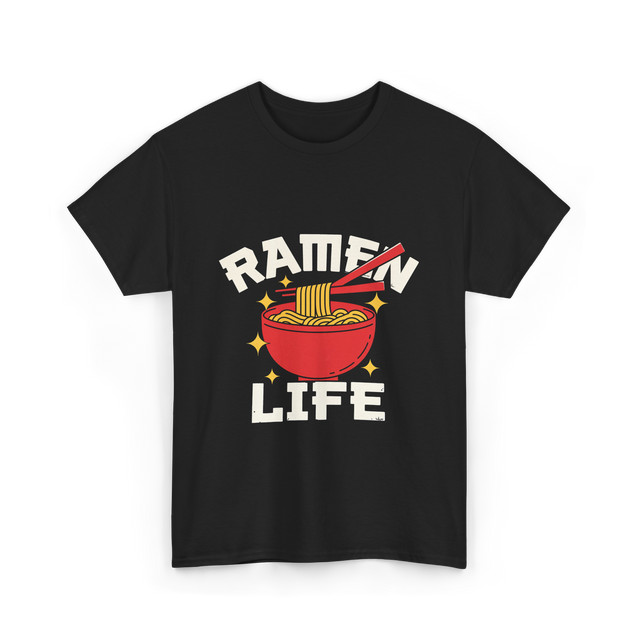 Ramen Life Ramen Noodles T-Shirt - Black
