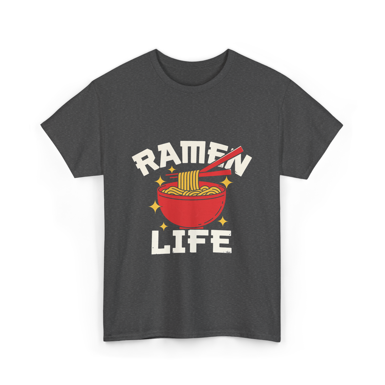 Ramen Life Ramen Noodles T-Shirt - Dark Heather