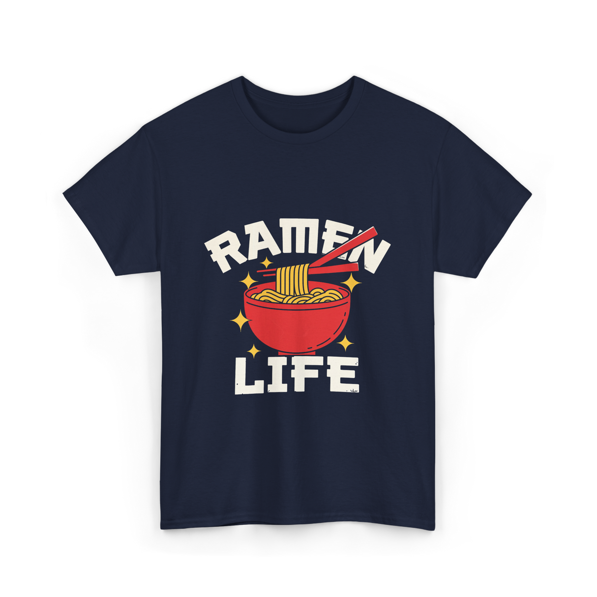 Ramen Life Ramen Noodles T-Shirt - Navy