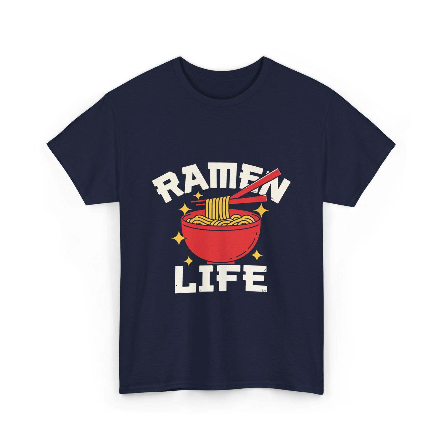 Ramen Life Ramen Noodles T-Shirt - Navy