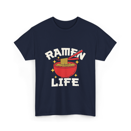 Ramen Life Ramen Noodles T-Shirt - Navy