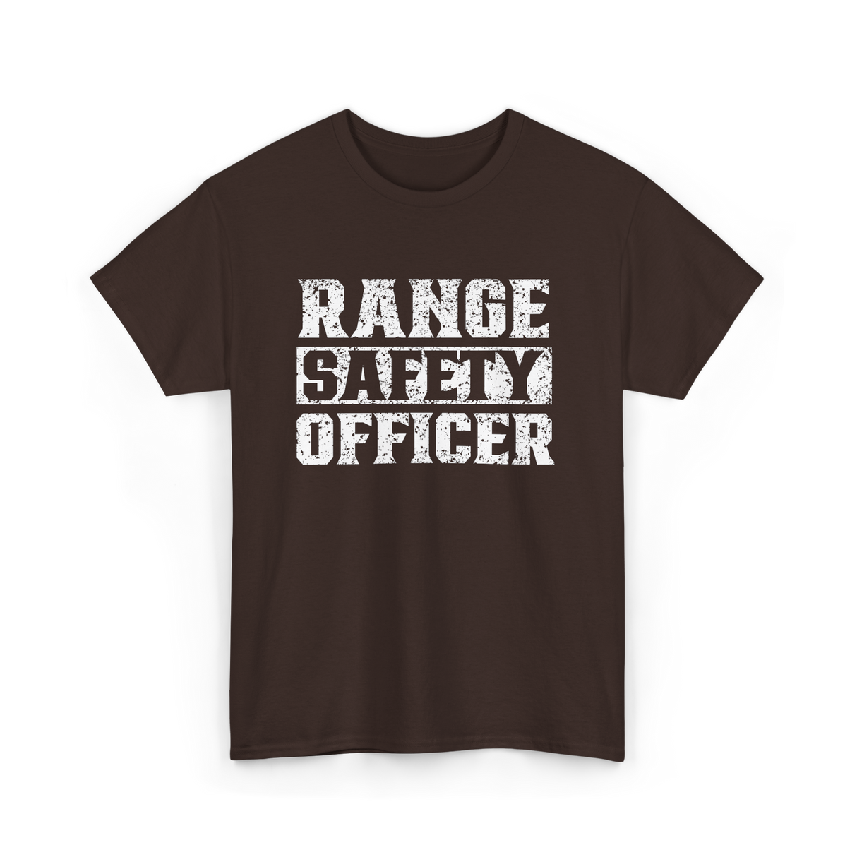 Range Safety Officer Safety Officer T-Shirt - Dark Chocolate
