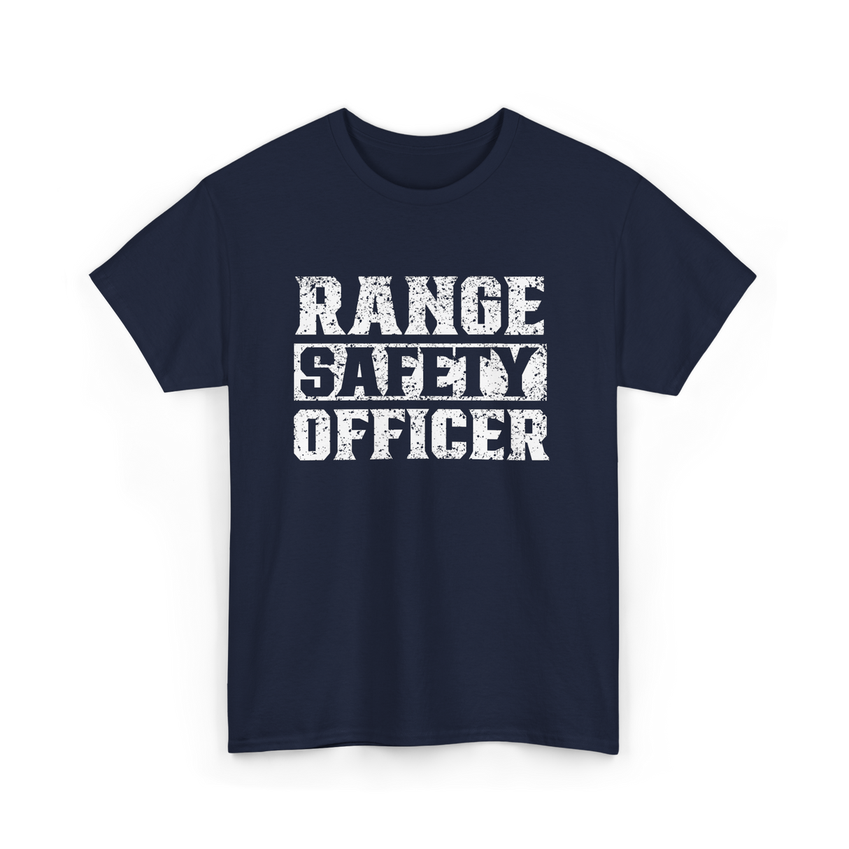 Range Safety Officer Safety Officer T-Shirt - Navy