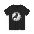 Raven Black Bird Art Raven T-Shirt - Black