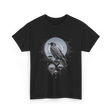 Raven Crow Dark Bird Mysticism T-Shirt - Black