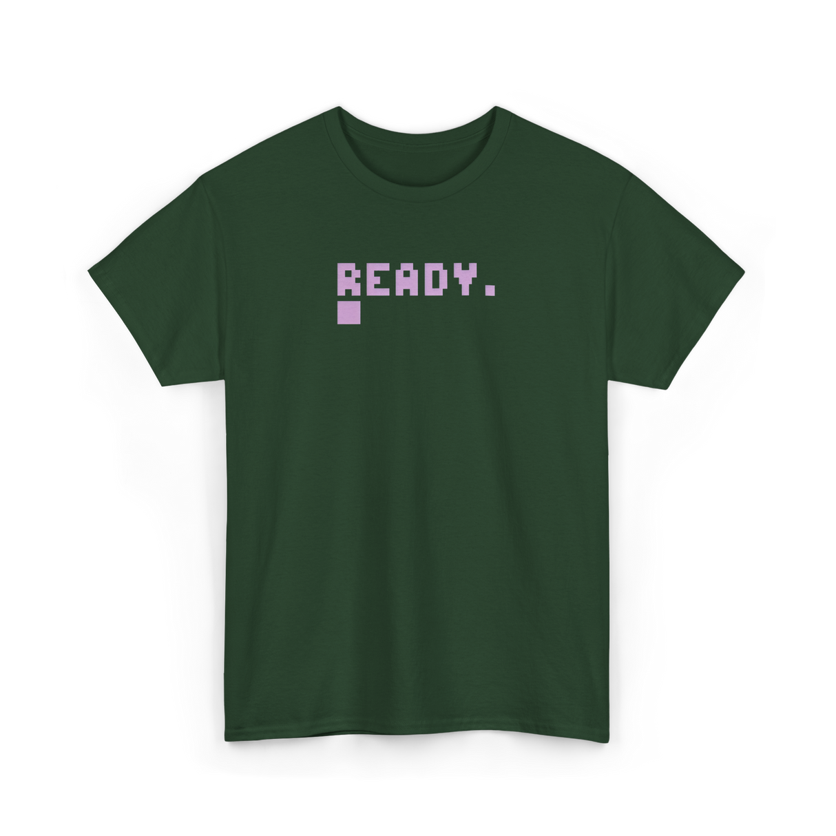 Ready Retro Gamer Computer T-Shirt - Forest Green