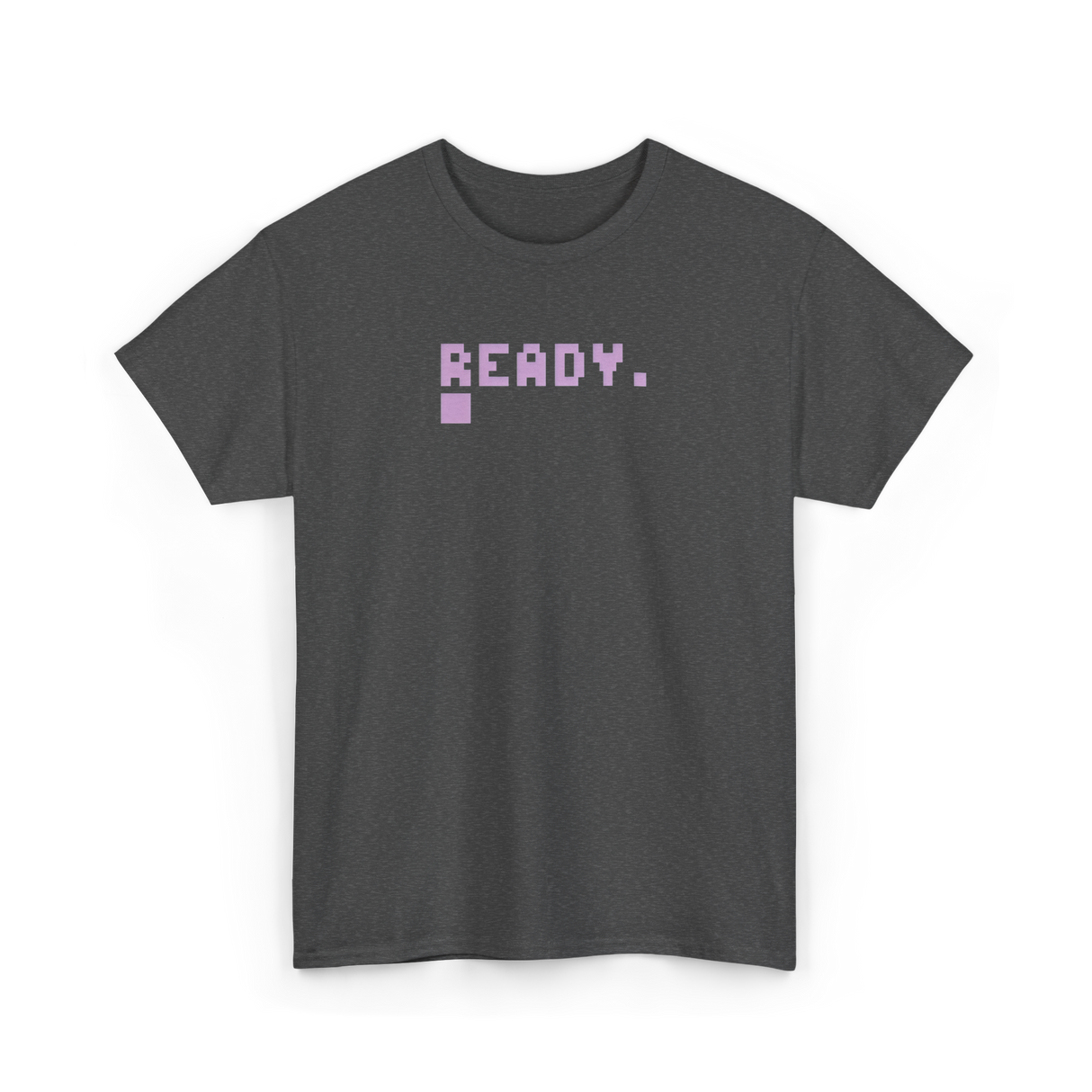 Ready Retro Gamer Computer T-Shirt - Dark Heather