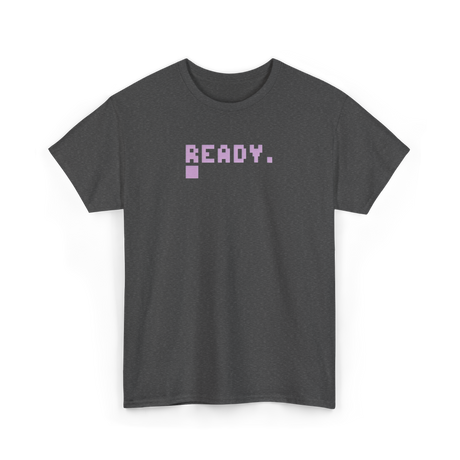 Ready Retro Gamer Computer T-Shirt - Dark Heather