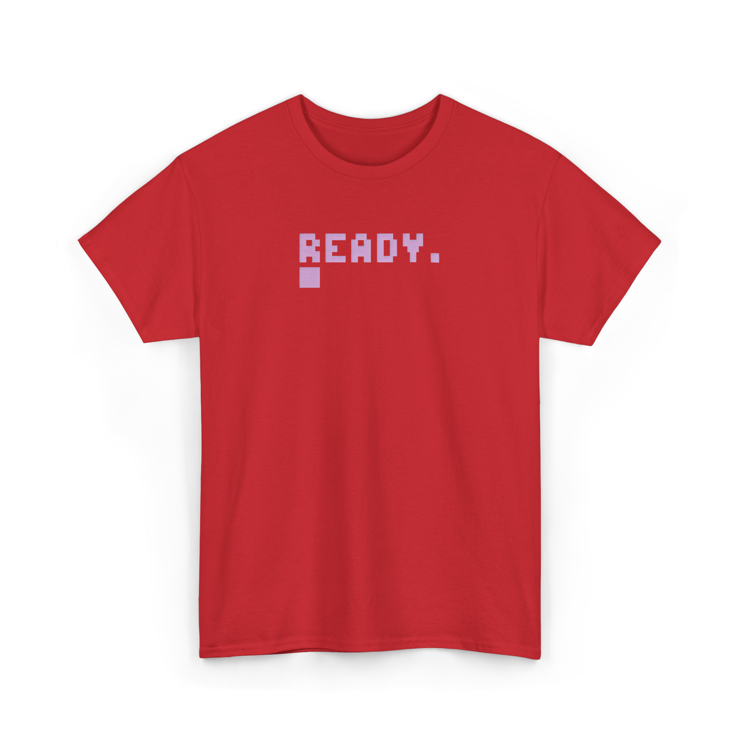Ready Retro Gamer Computer T-Shirt - Red