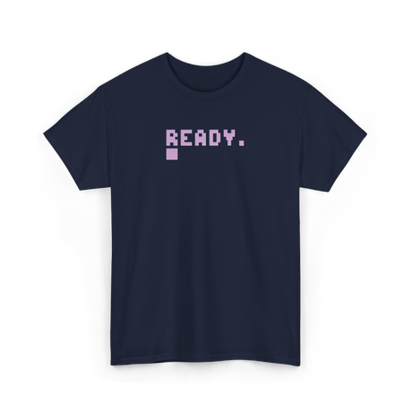 Ready Retro Gamer Computer T-Shirt - Navy