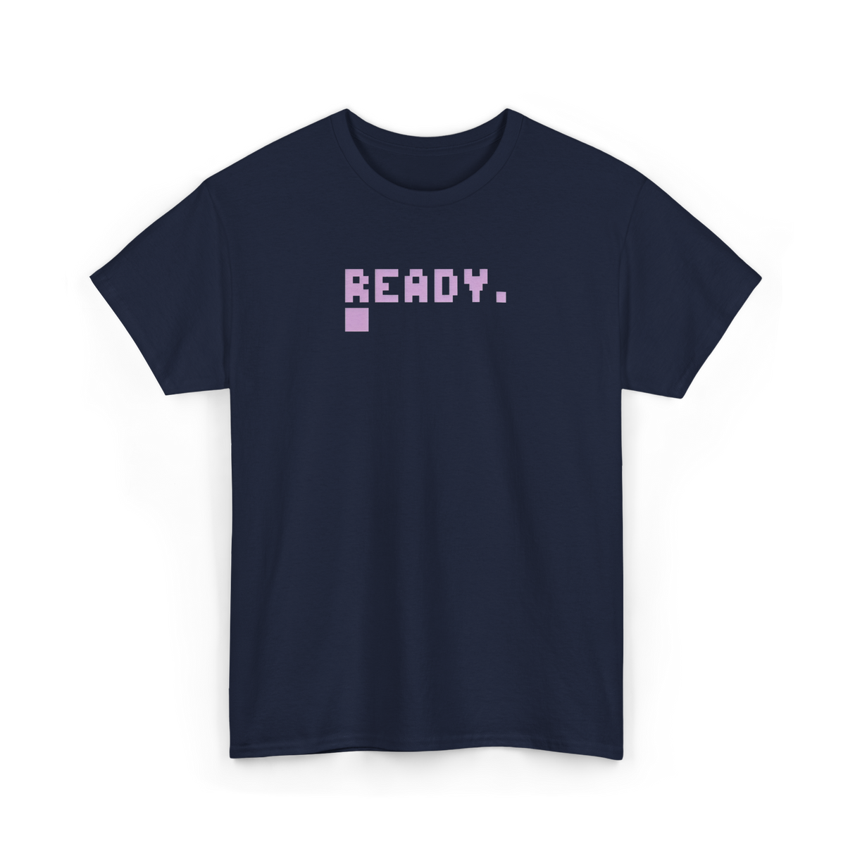 Ready Retro Gamer Computer T-Shirt - Navy