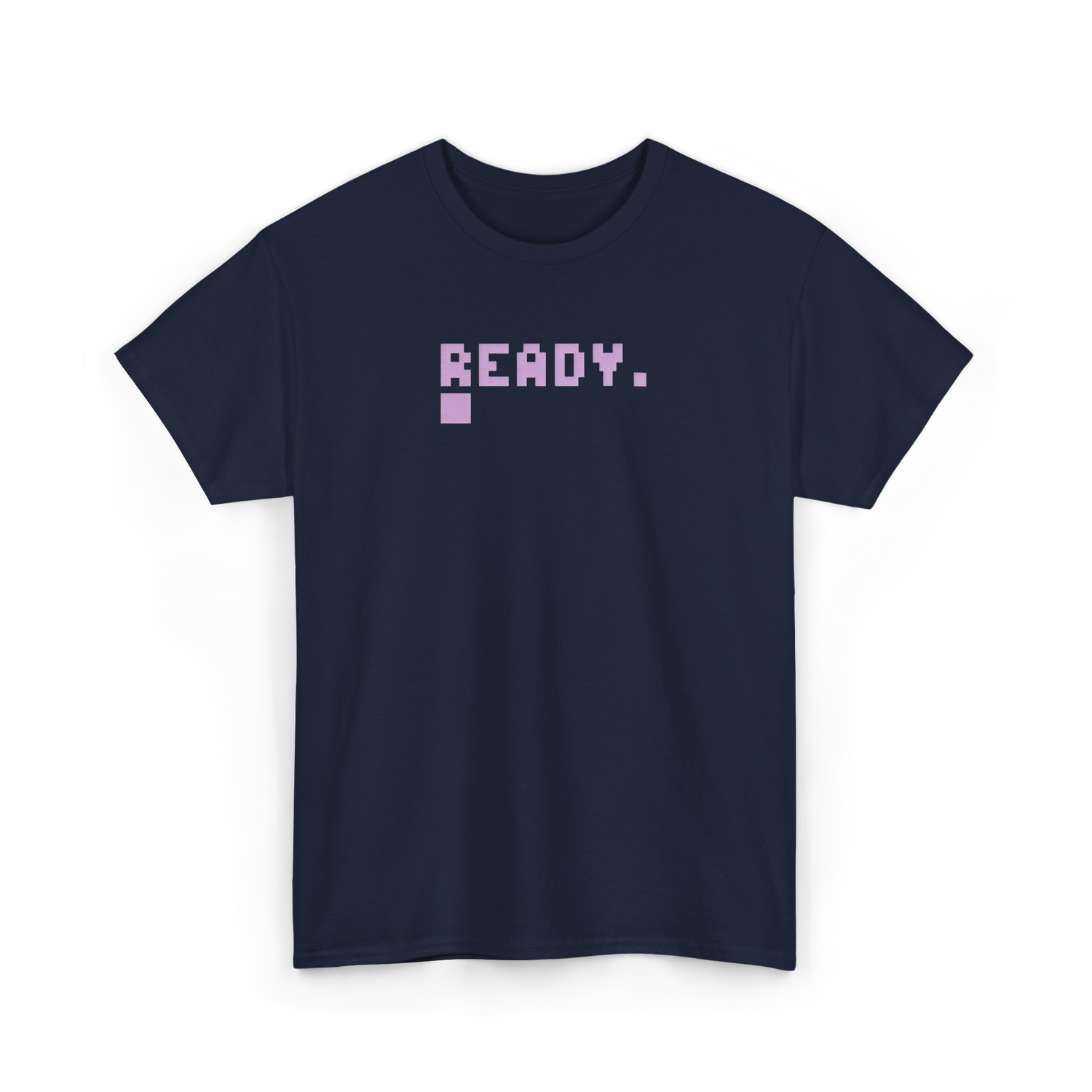 Ready Retro Gamer Computer T-Shirt - Navy