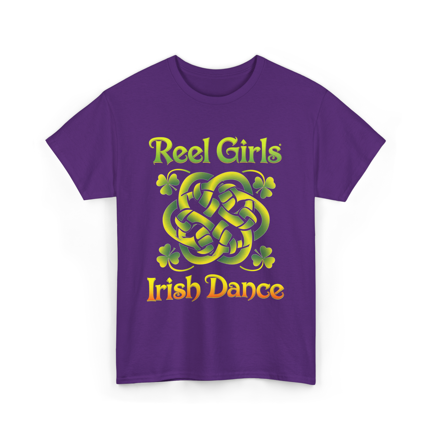 Reel Girls Irish Dance Irish Dancer T-Shirt - Purple
