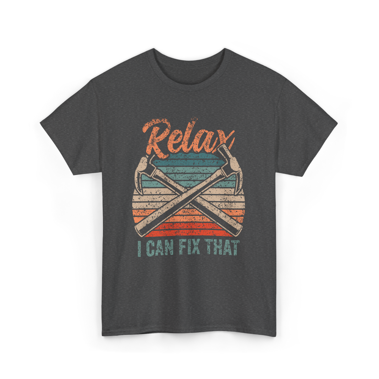 Relax I Can Fix That Repair T-Shirt - Dark Heather