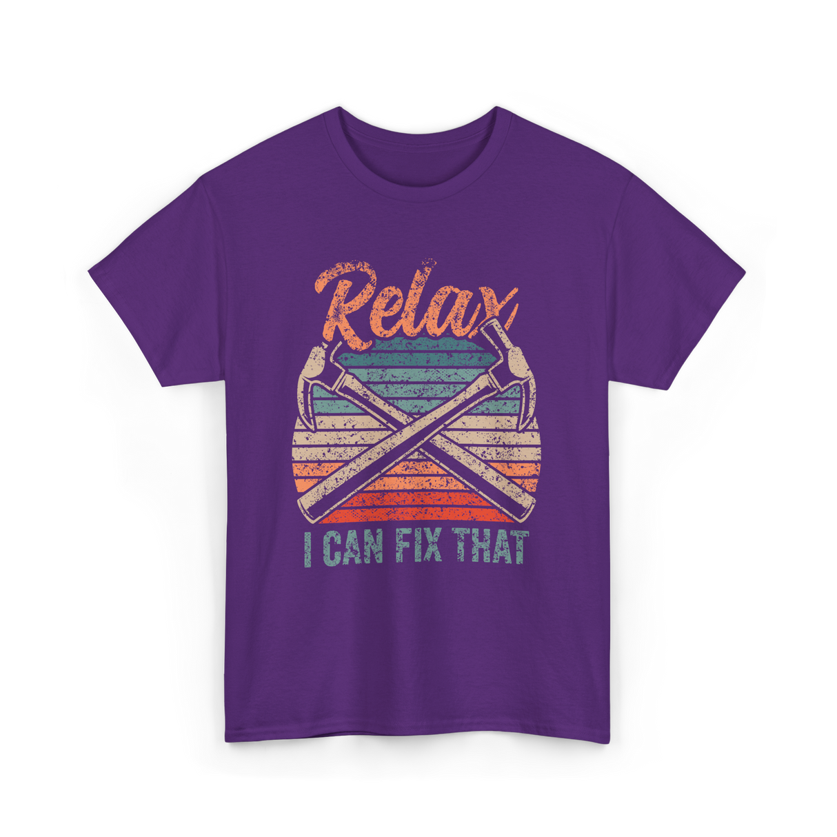Relax I Can Fix That Repair T-Shirt - Purple