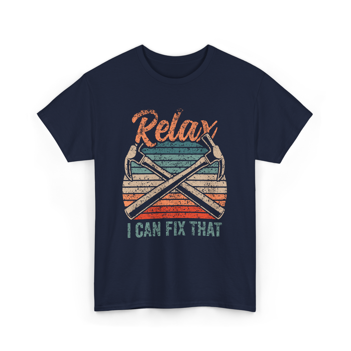 Relax I Can Fix That Repair T-Shirt - Navy