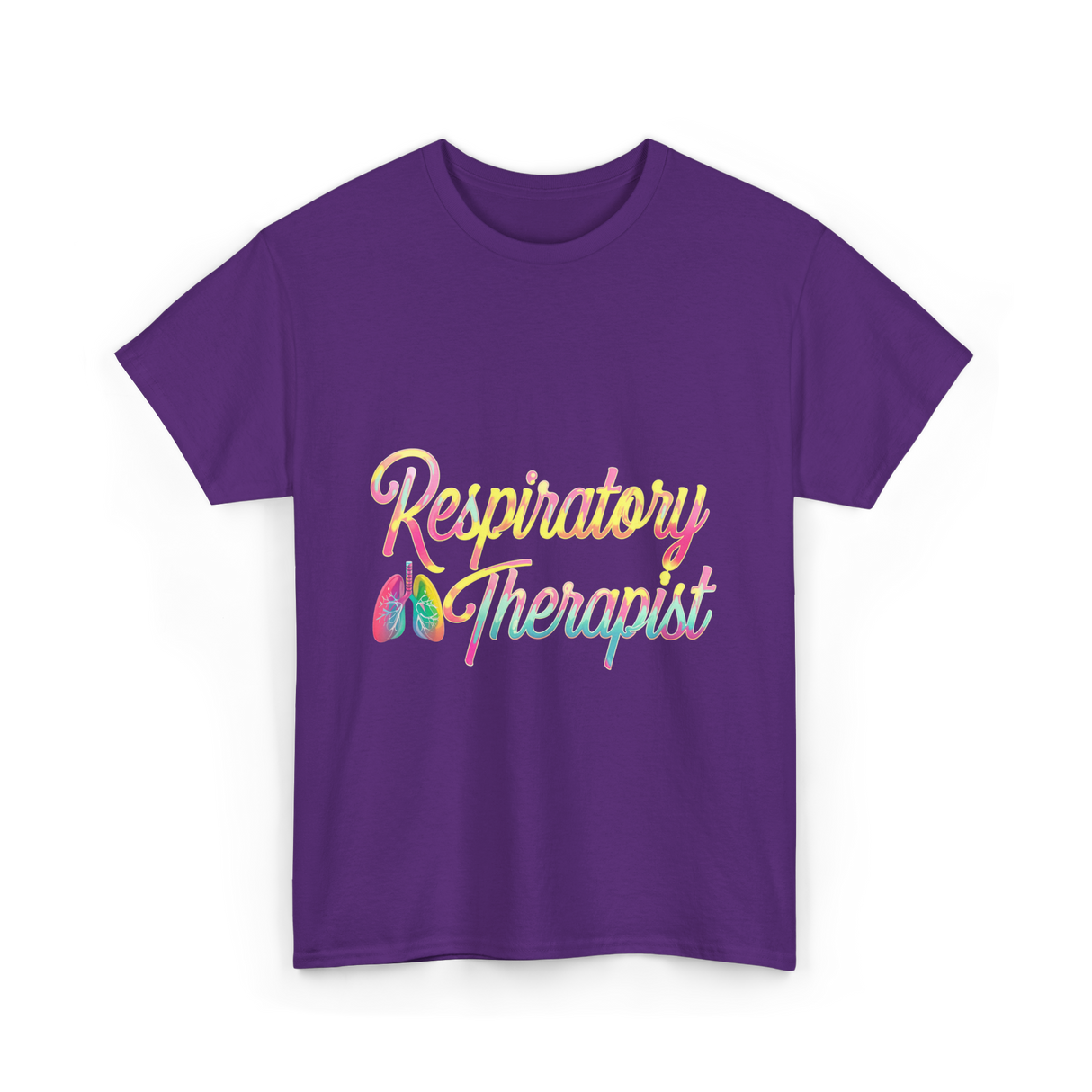 Respiratory Therapist healthcare support T-Shirt - Purple