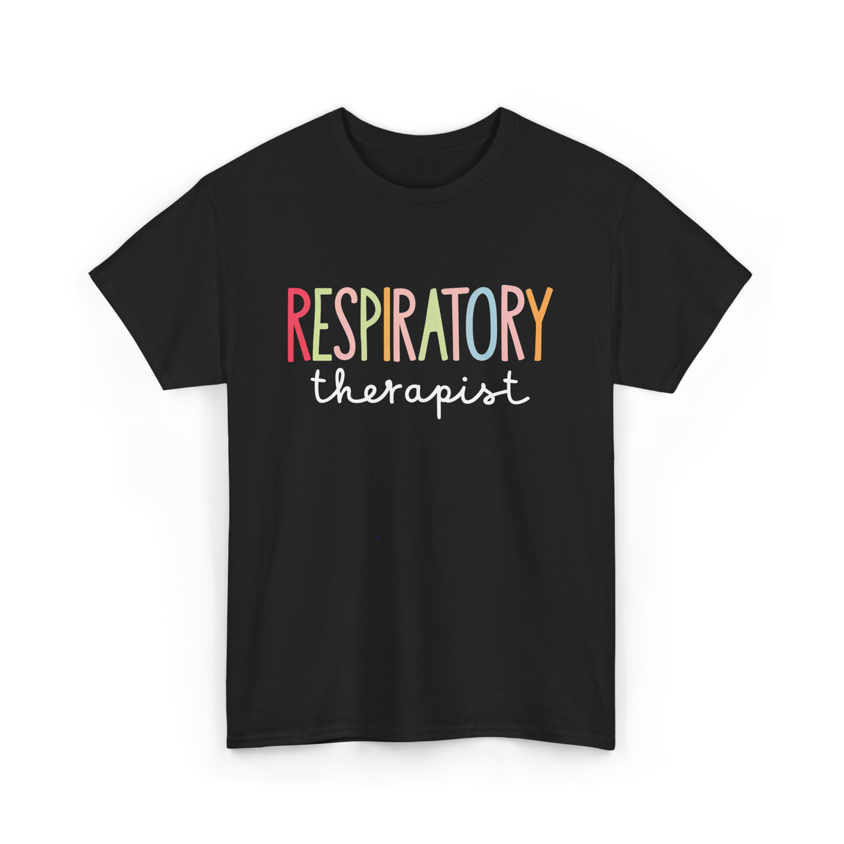 Respiratory Therapist Therapy T-Shirt - Black
