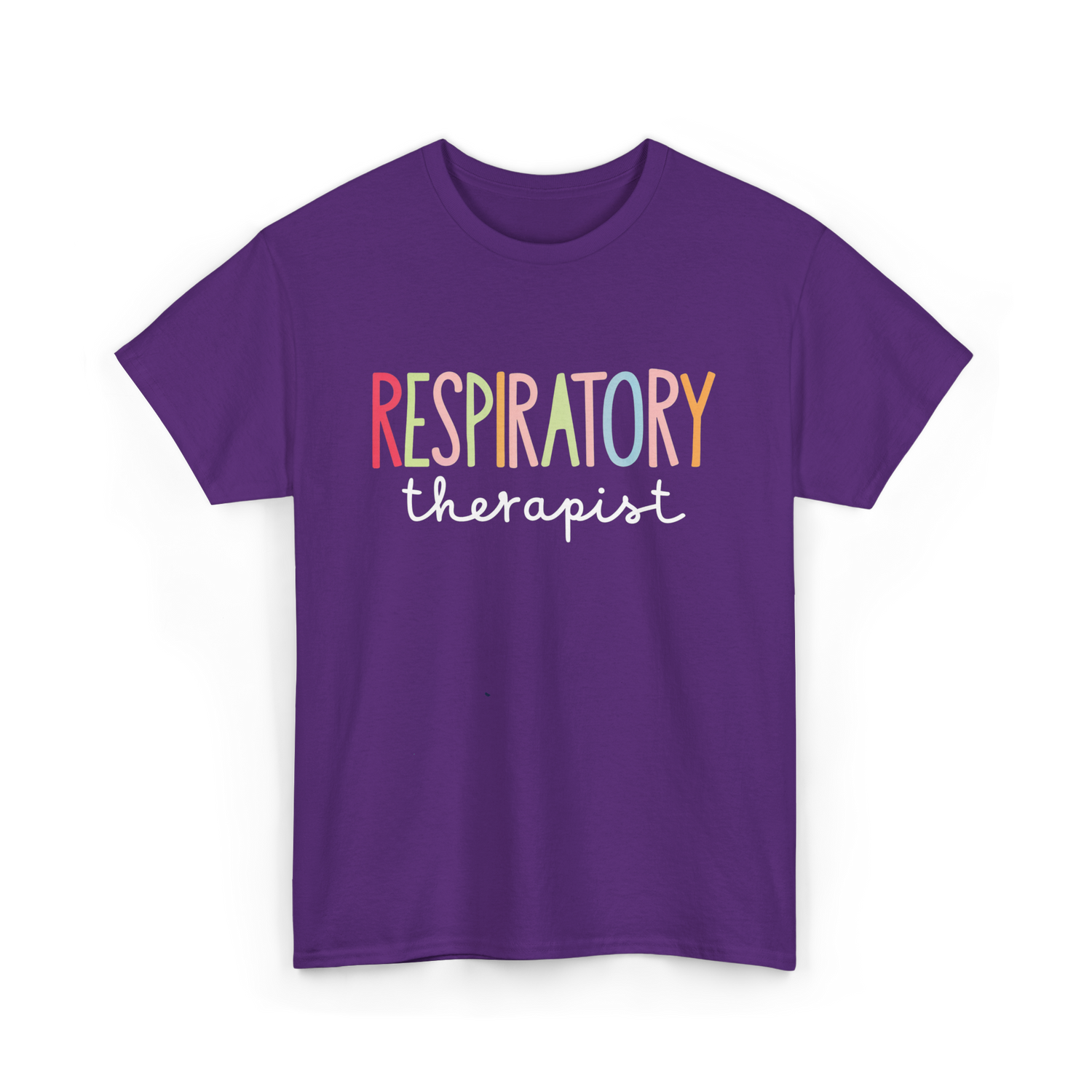 Respiratory Therapist Therapy T-Shirt - Purple