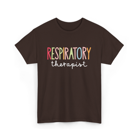 Respiratory Therapist Therapy T-Shirt - Dark Chocolate