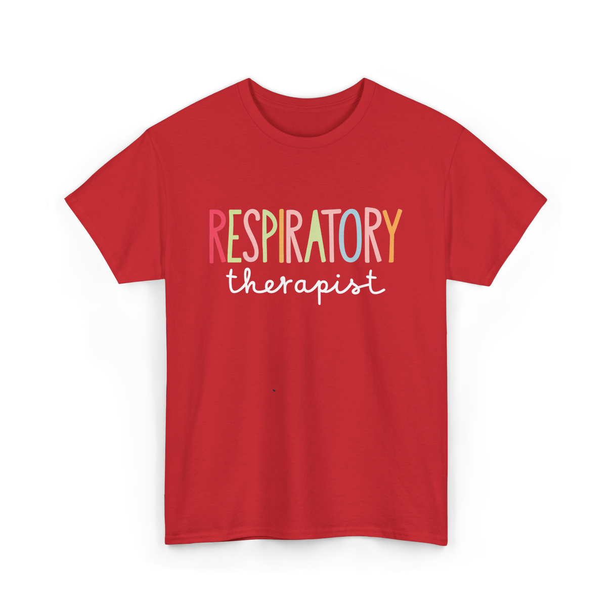 Respiratory Therapist Therapy T-Shirt - Red