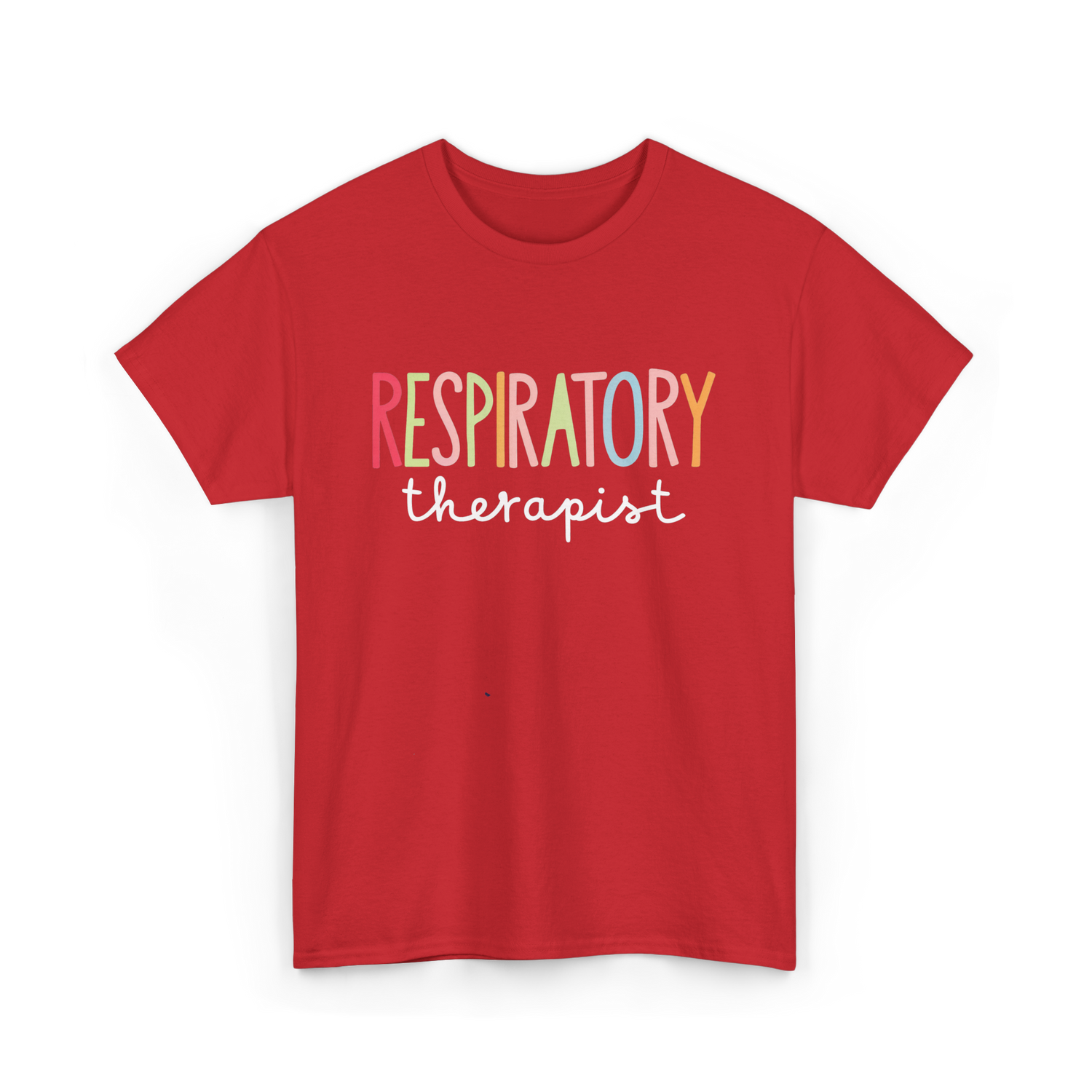 Respiratory Therapist Therapy T-Shirt - Red
