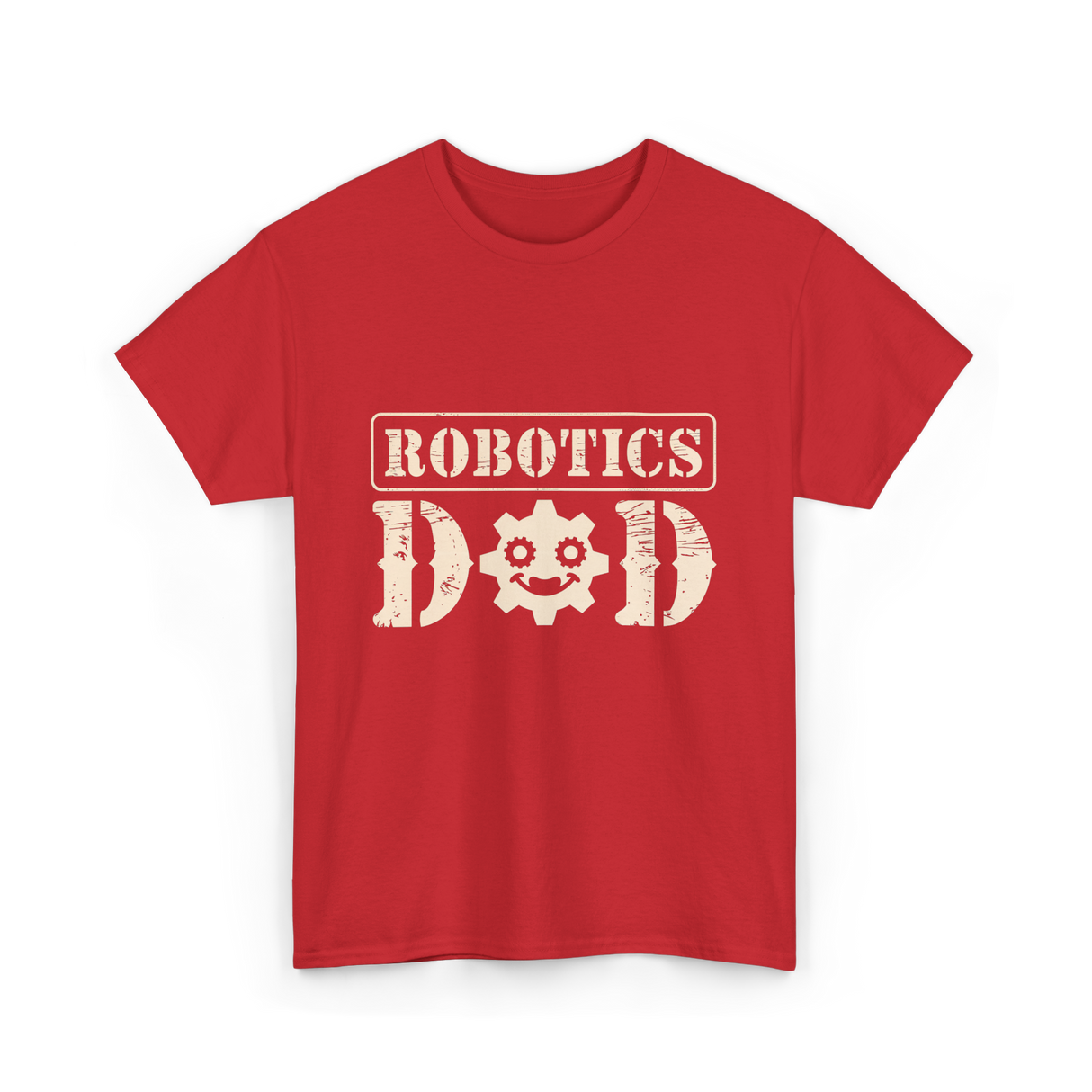 Robotics Dad Robotics Gear T-Shirt - Red