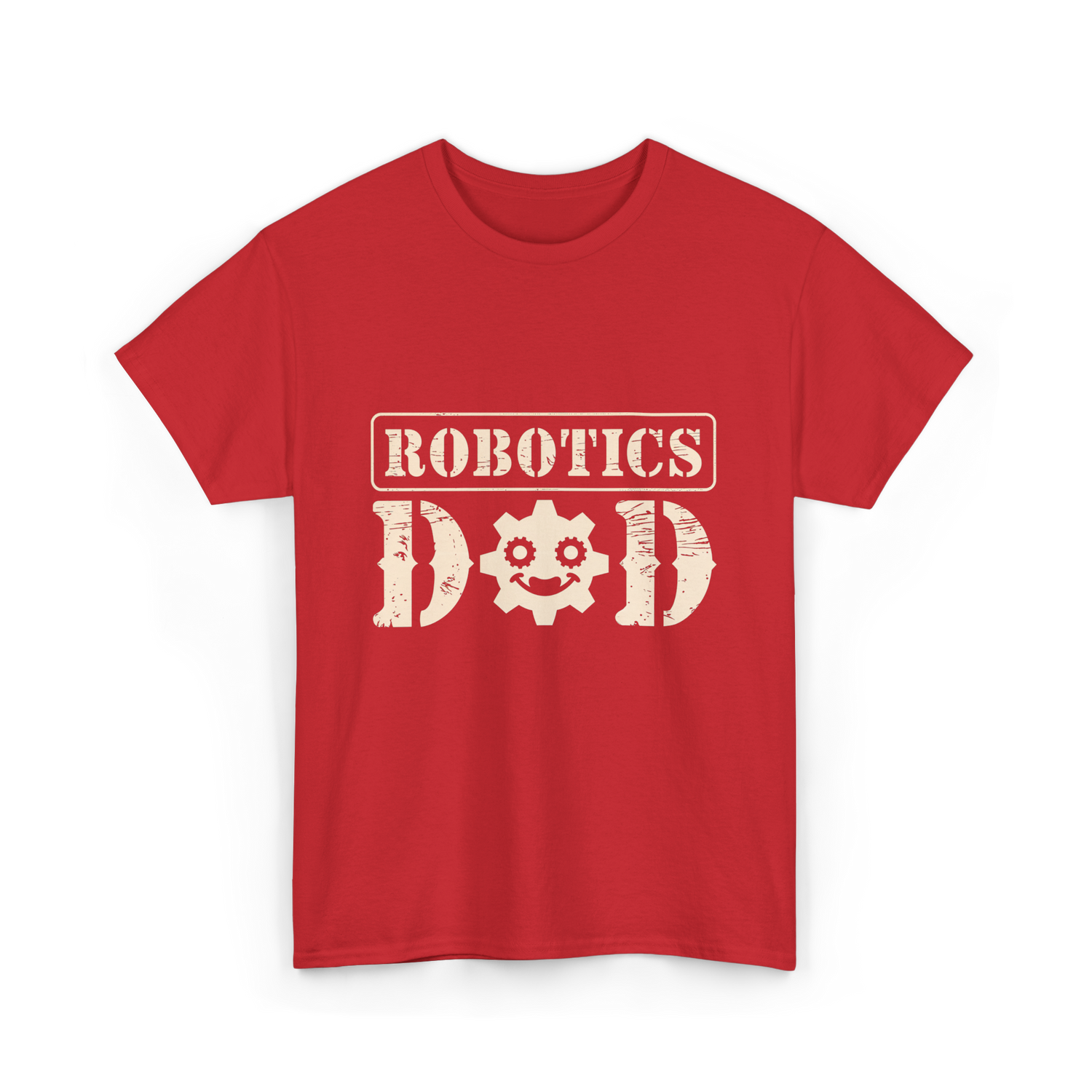 Robotics Dad Robotics Gear T-Shirt - Red