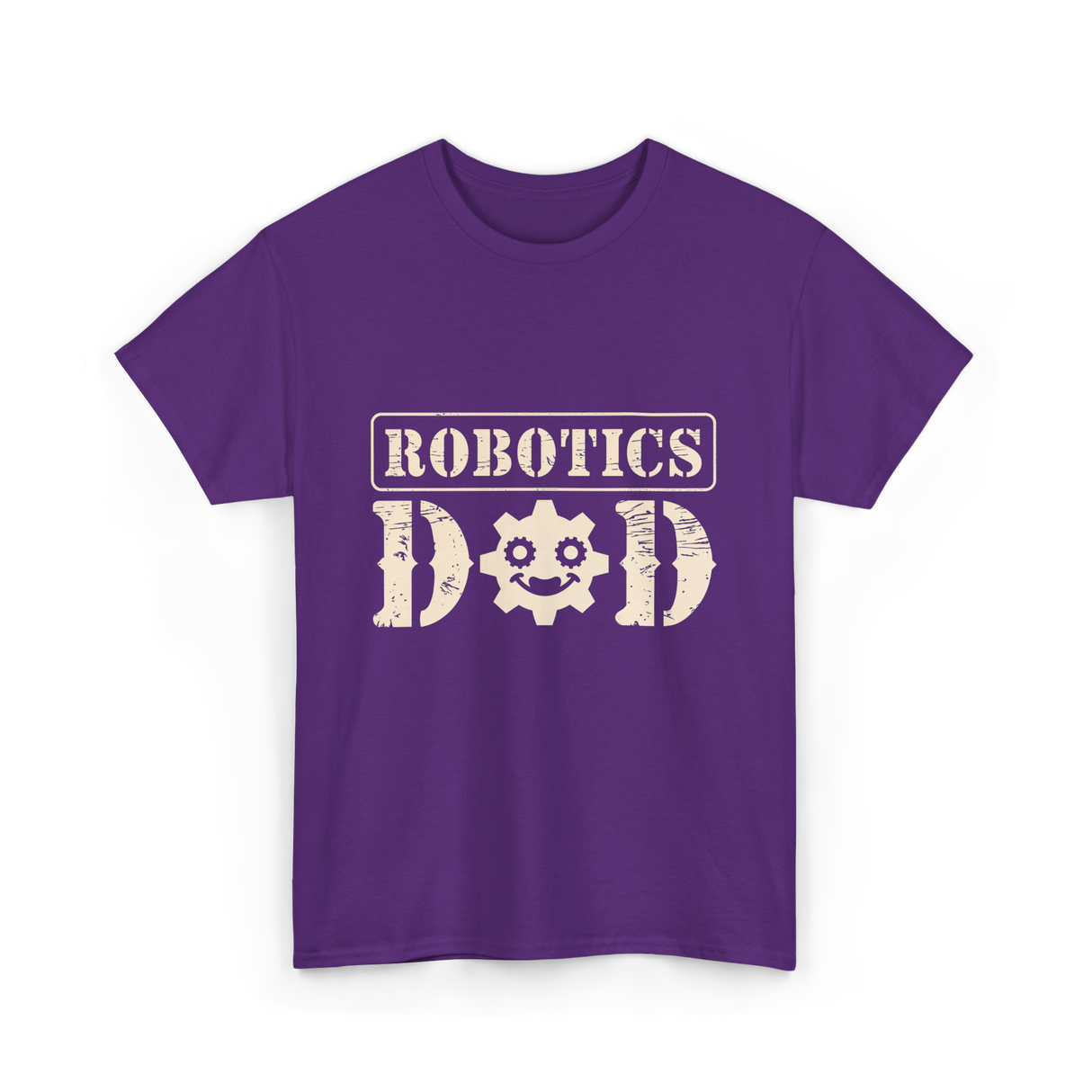 Robotics Dad Robotics Gear T-Shirt - Purple
