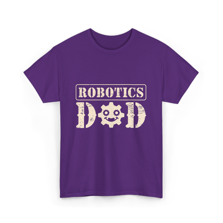 Robotics Dad Robotics Gear T-Shirt - Purple