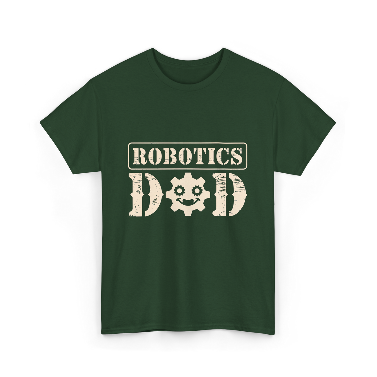 Robotics Dad Robotics Gear T-Shirt - Forest Green