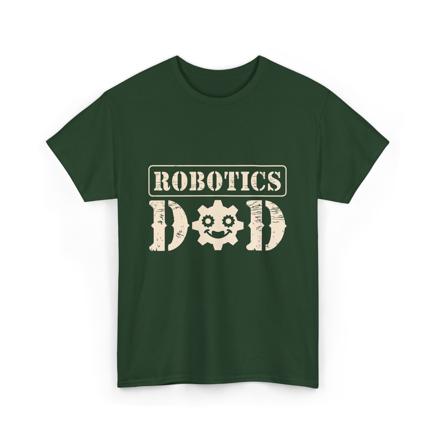 Robotics Dad Robotics Gear T-Shirt - Forest Green