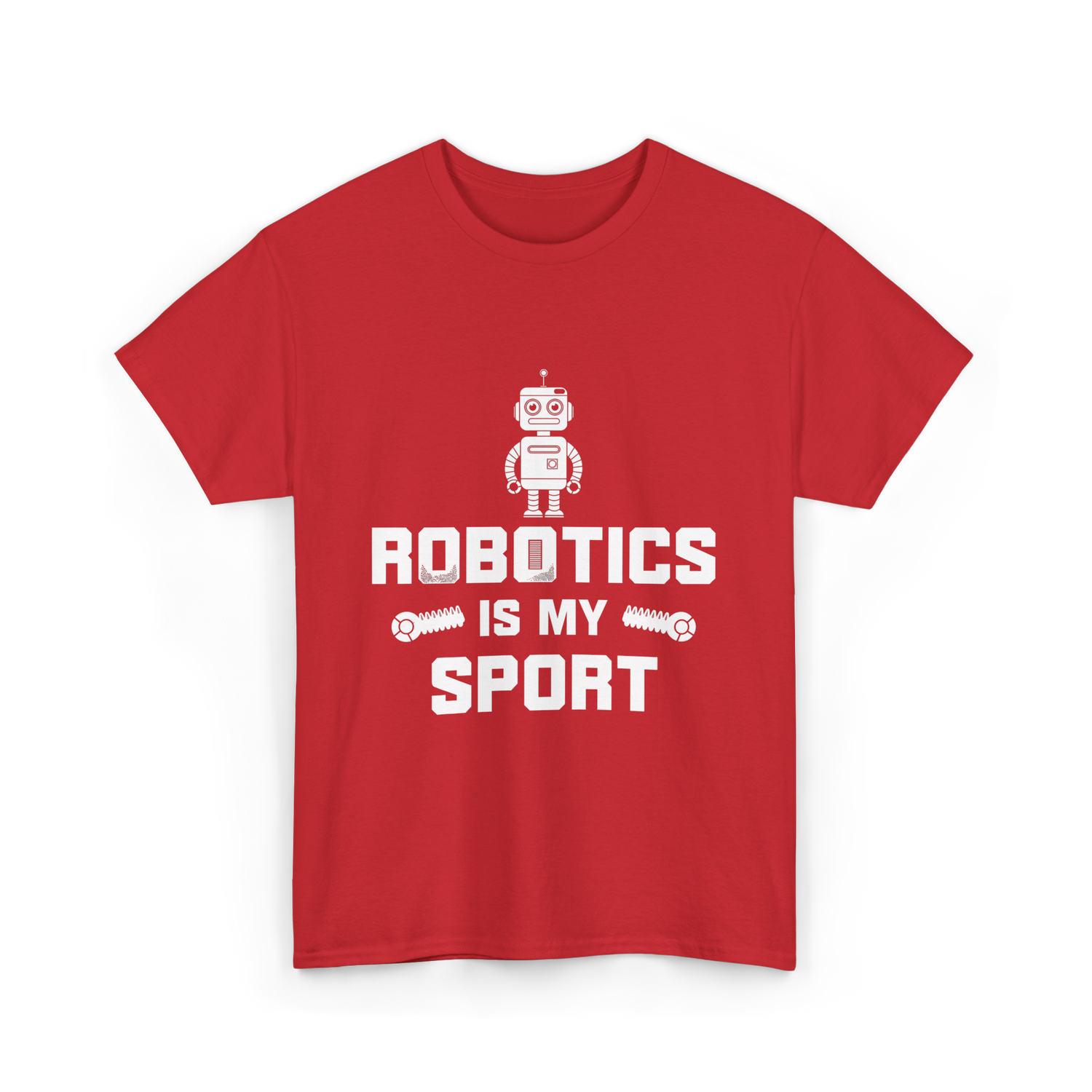 Robotics is My Sport Robotics T-Shirt - Red