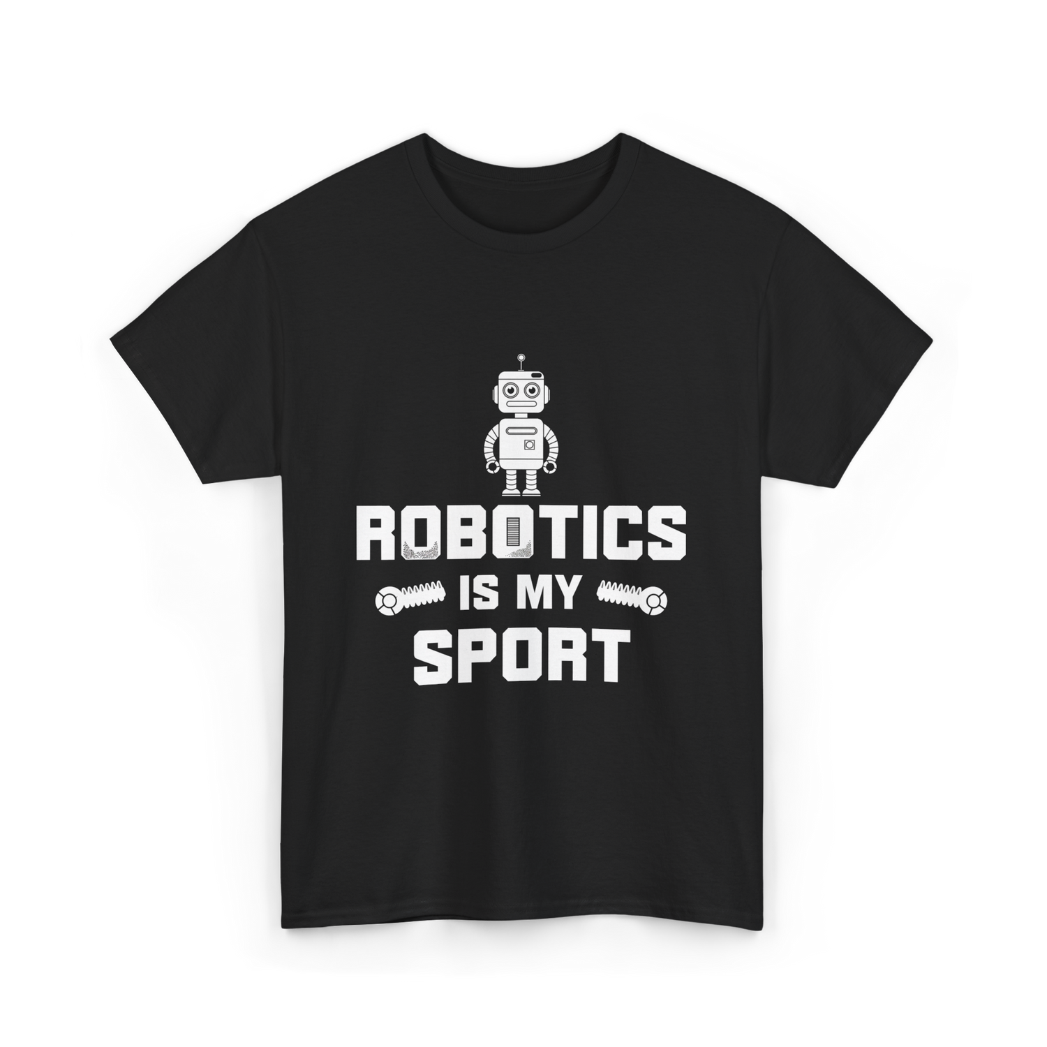 Robotics is My Sport Robotics T-Shirt - Black