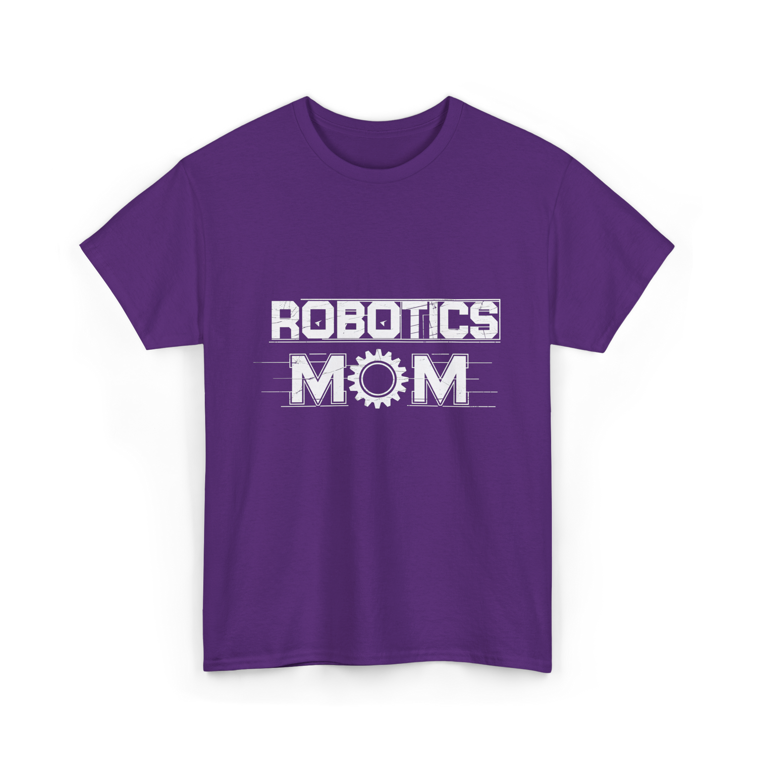 Robotics Mom Robotics Engineer T-Shirt - Purple