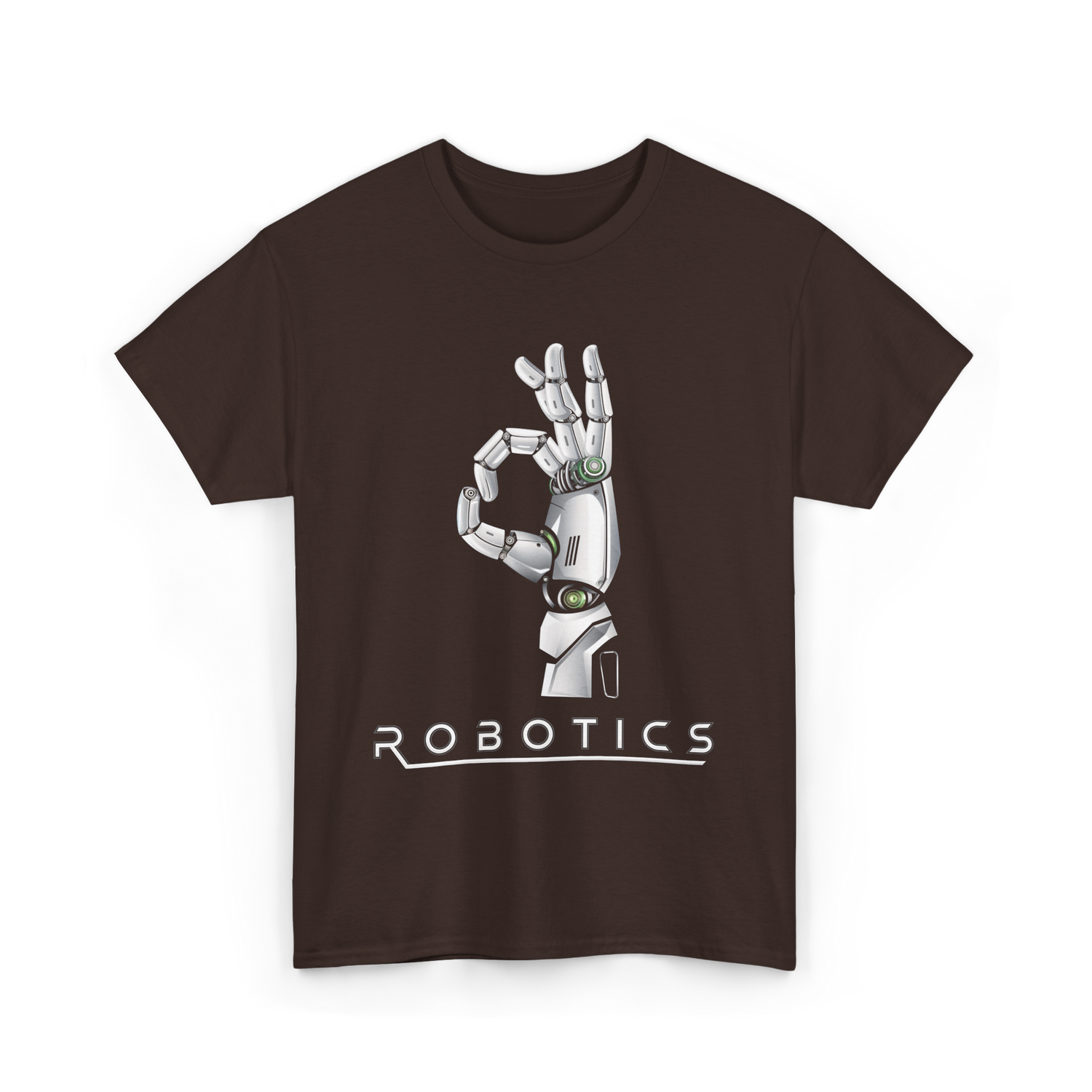 Robotics Robotic Engineer T-Shirt - Dark Chocolate