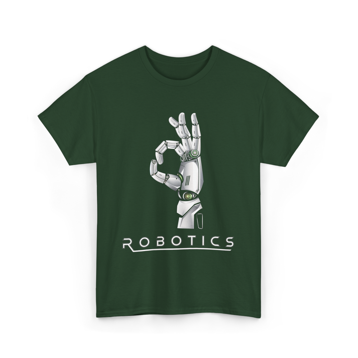 Robotics Robotic Engineer T-Shirt - Forest Green