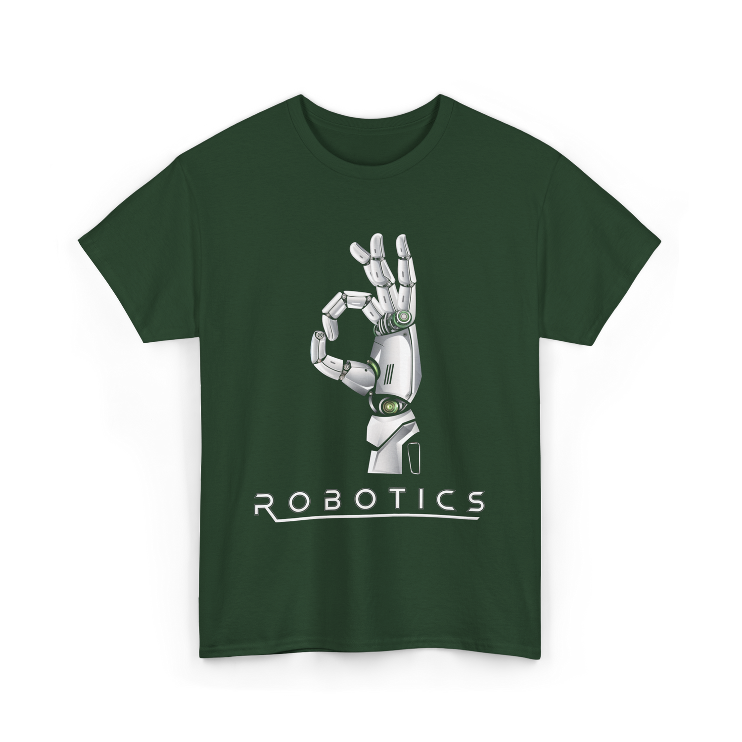 Robotics Robotic Engineer T-Shirt - Forest Green