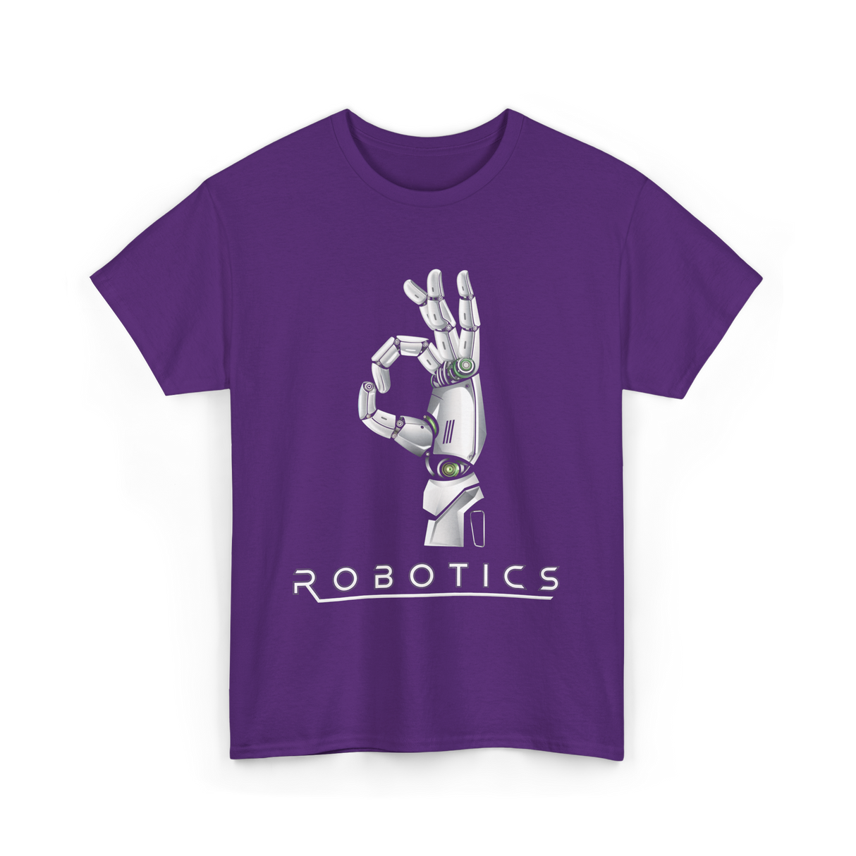 Robotics Robotic Engineer T-Shirt - Purple