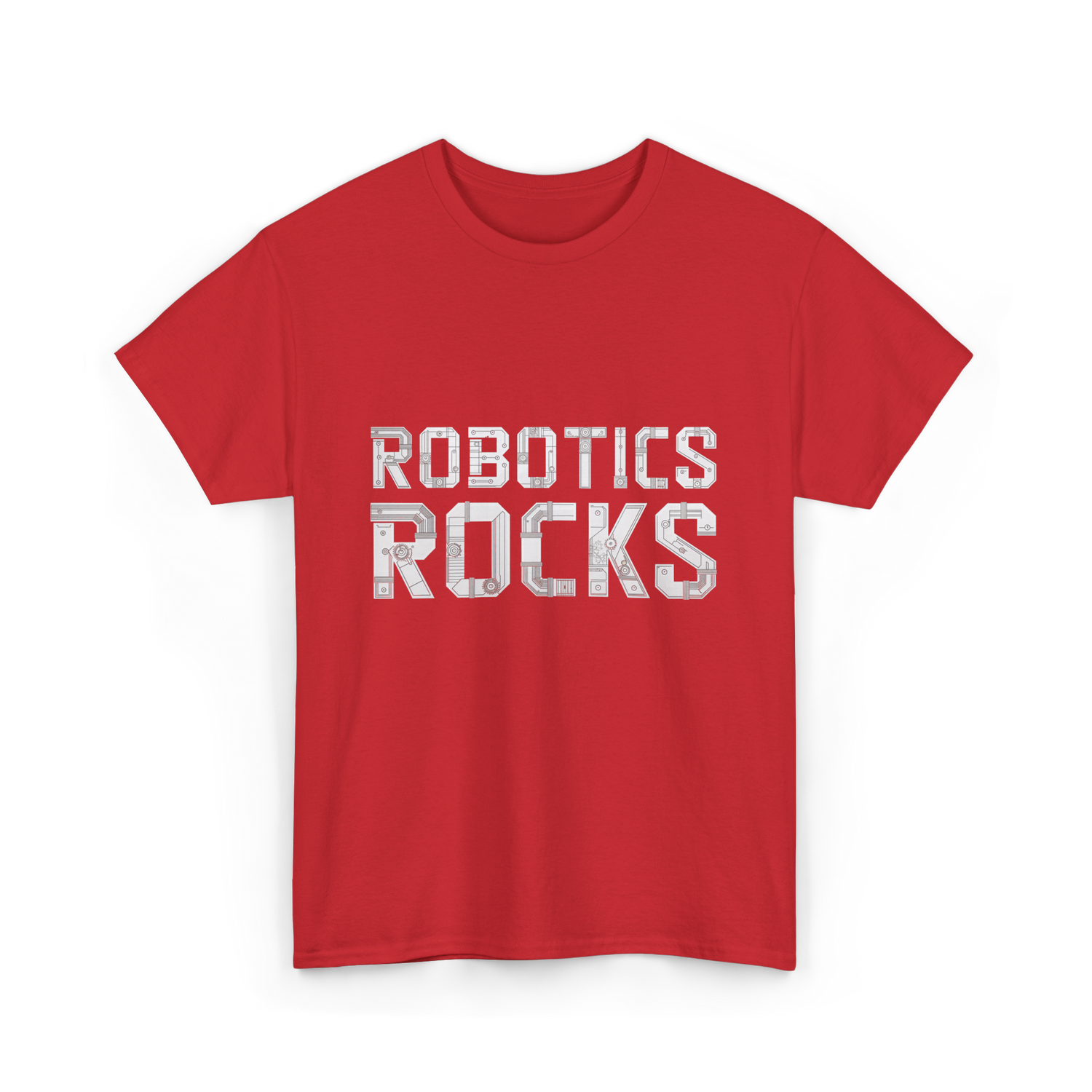 Robotics Rocks Robotics Engineer T-Shirt - Red