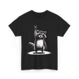 Rocking Raccoon Music Raccoon T-Shirt - Black
